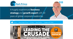 Desktop Screenshot of markbprince.com